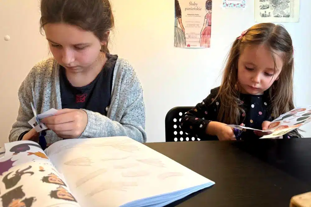 Children creating stop-motion animation with the Babilling Animation Kit